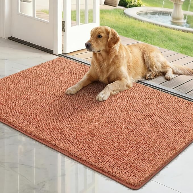 Bcoimo Super Absorbent Dog Door Mat, Pet Rugs by Bcoimo