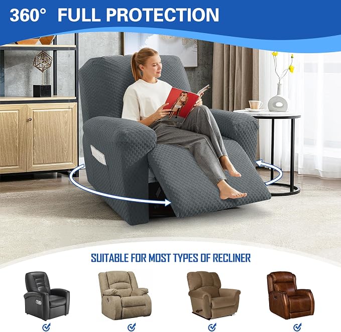 MAXIJIN Recliner Cover Slipcovers - Image 2