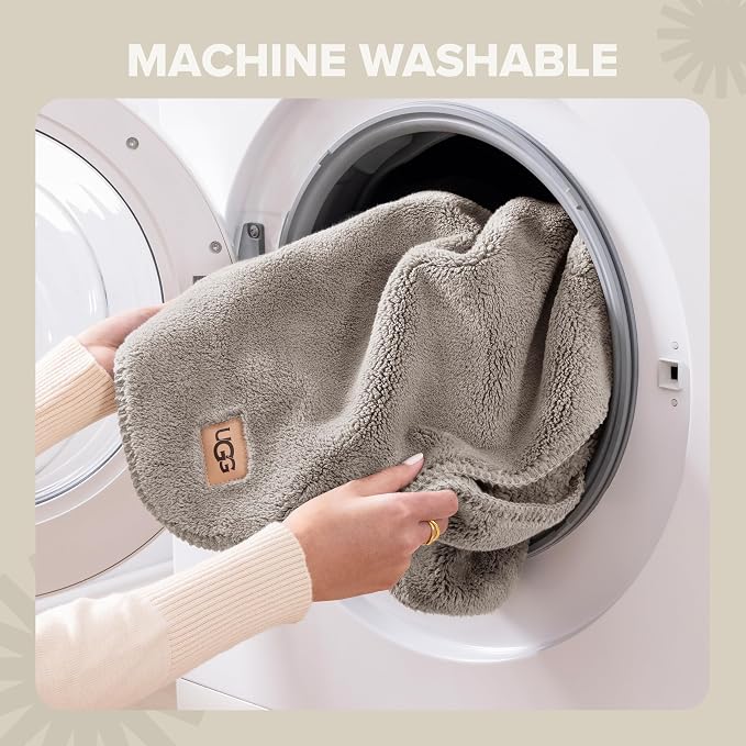 UGG Whitecap Fleece Throw Blanket, Soft Fluffy Blankets - Image 7