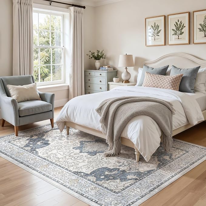 cotiled 7x9 Area Rugs Large Washable Rugs - Image 4