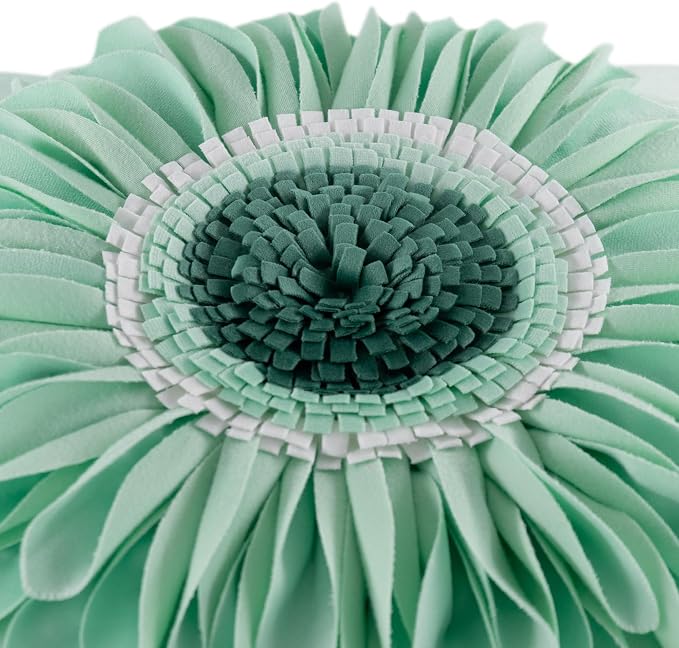 OiseauVoler 3D Sunflower Throw Pillow Cover Decorative Handmade Cushion Cover - Image 5