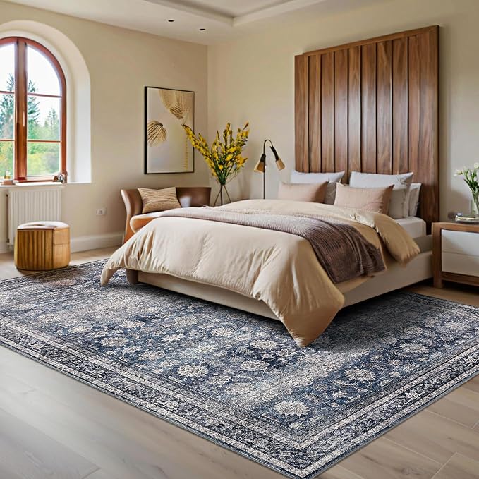 GarveeHome Area Rugs 3x5 Vintage Printed Floor Carpet by GarveeHome