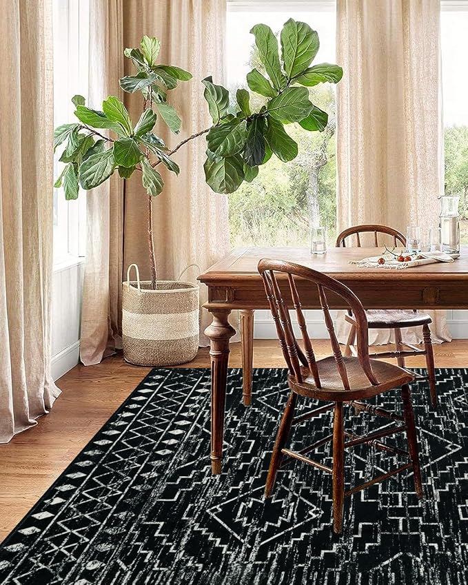 Wonnitar Moroccan 8x10 Area Rugs - Image 5