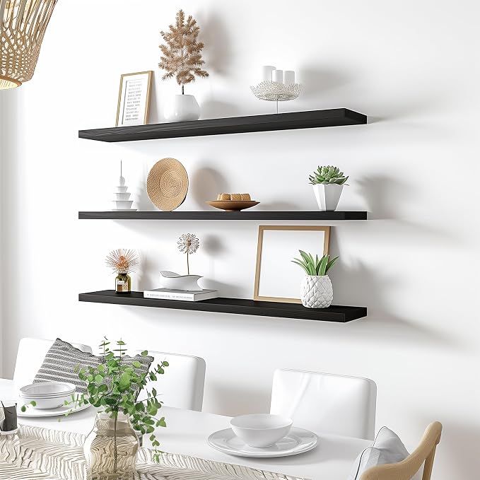 PHPH 48 Inch Wood Floating Shelves - Image 6