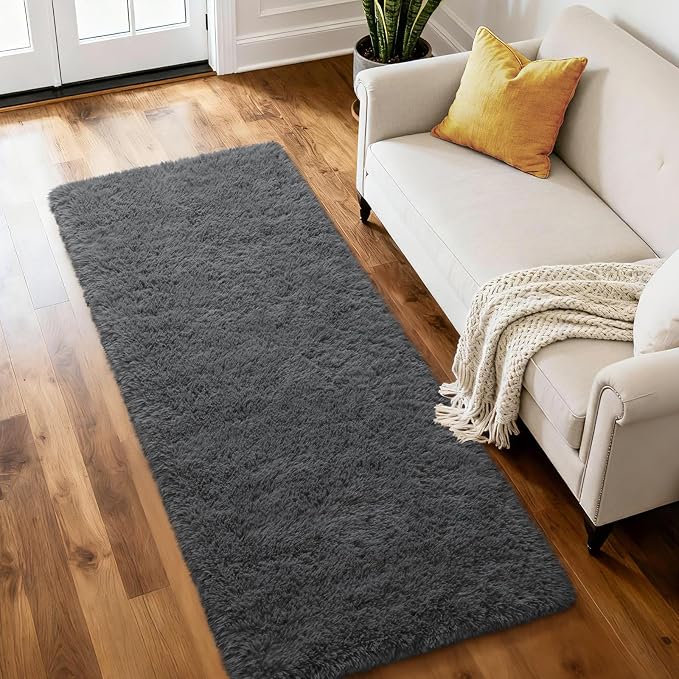 Merelax Soft Runner Rugs for Bedroom Living Room, 2x6 Feet Non Slip Plush - Image 9
