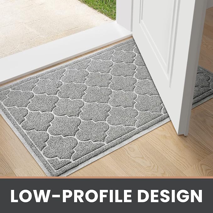 LuxStep Door Mat Large 24x36 Inch Indoor Outdoor Doormat, Non-Slip Low-Profile - Image 6