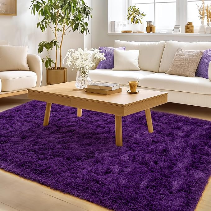 Rug for Living Room Bedroom, 5x7 Area Rugs for Living Room, Ultra Soft Modern - Image 3