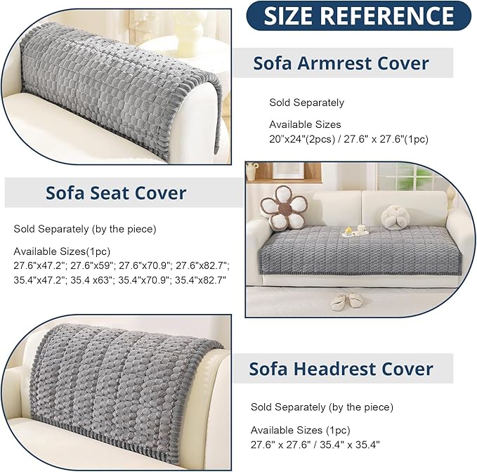 OstepDecor Washable Couch Cover - Image 3