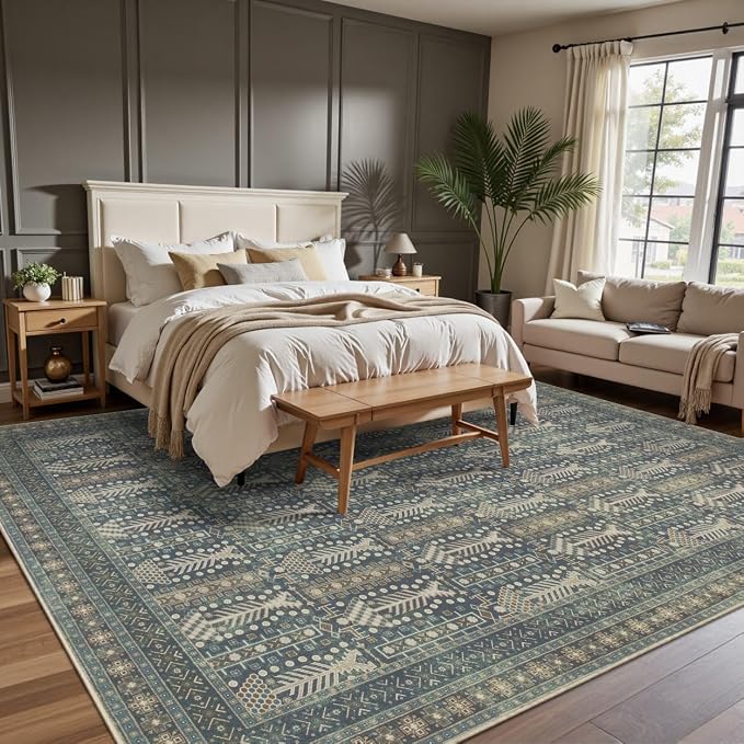 Rugxara 8x10 Washable Area Rugs - Image 3