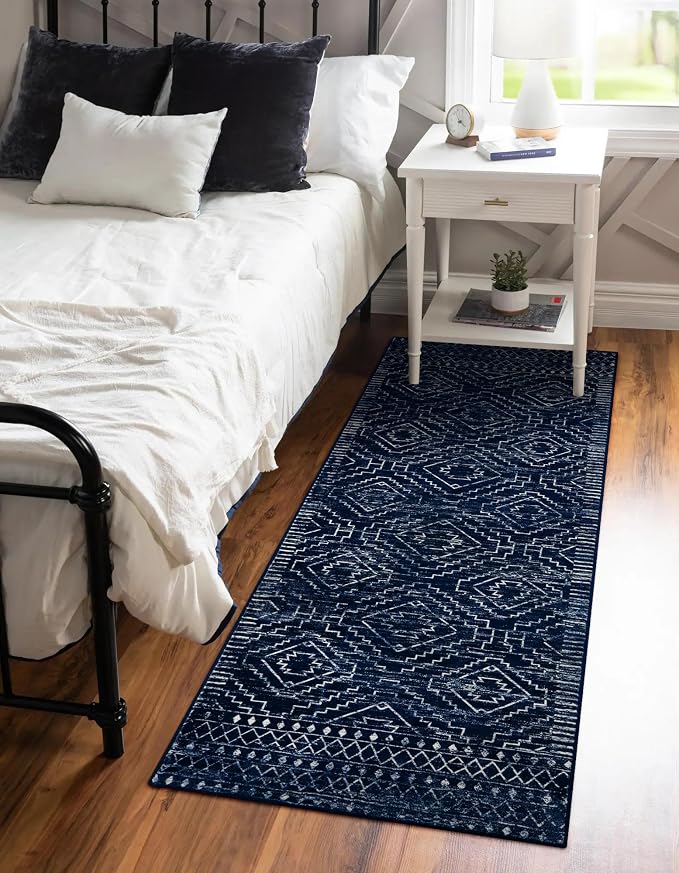Wonnitar Moroccan Kitchen Runner Rugs, Non-Skid Washable Runner Rug 2x6 - Image 5