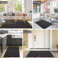 hicorfe Dirt Trapper Indoor Doormat, Non Slip Backing Washable Door Mats - Image 2
