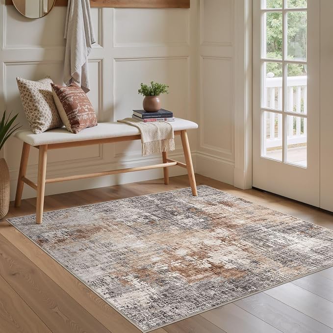 DMOYEST Square Area Rug Living Room Rugs - Image 4