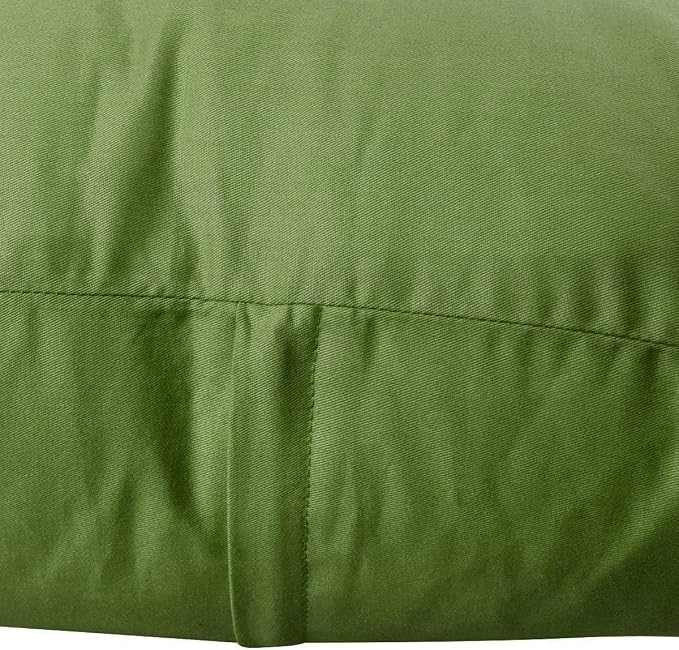 Thmyo 4-Pack 100% Cotton Lumbar Comfortable Solid Decorative Throw Pillow Case - Image 8