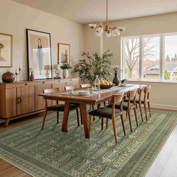 Rugxara 8x10 Washable Area Rugs - Image 3