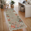 Lahome Floral Kitchen Runner, 2X6 Washable Runner Rug Non-Slip, Ultra-Thin Soft by Lahome