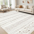 cotiled 10x13 Area Rug Living Room: Washable Boho Rugs by COTILED