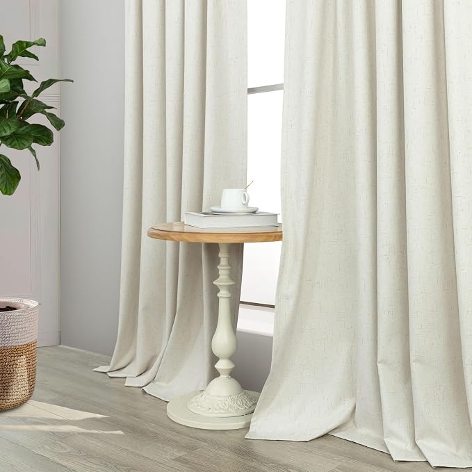 Extra Wide Room Darkening 90 Inch Curtains 2 Panels - Image 9