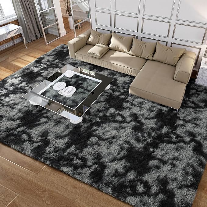 Merelax Soft Area Rugs for Livingroom Bedroom, Shaggy Plush Fuzzy Fluffy Carpet - Image 2