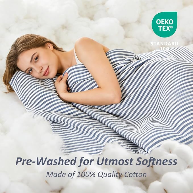 EMME Cotton Muslin Large Throw Blanket Couch Breathable Gauze Soft Lightweight - Image 3