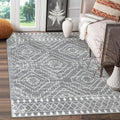 Wonnitar Moroccan Area Rugs 3x5, Non-Slip Boho Small Bedroom Throw Mat by Wonnitar