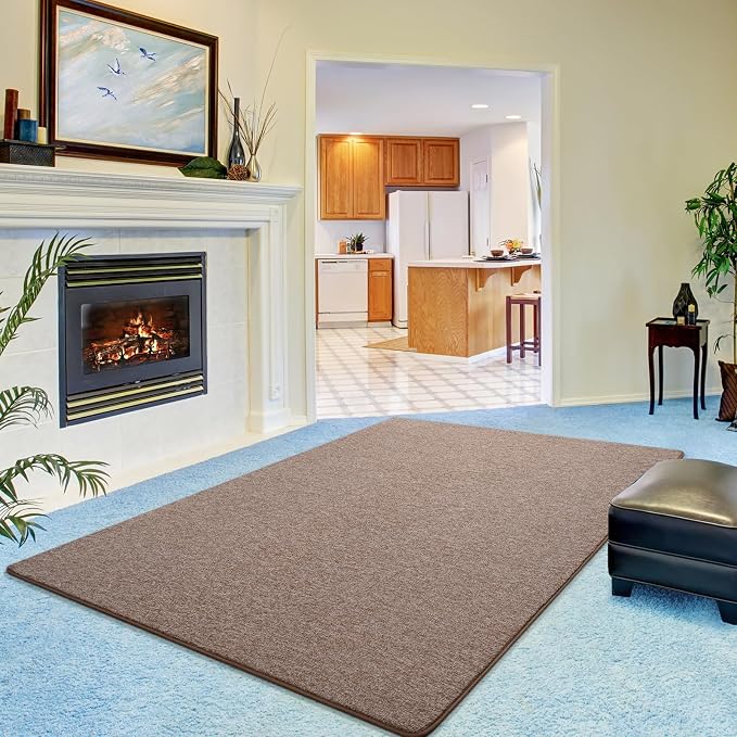 Keeko 4x6 Area Rugs for Living Room, Soft Modern Memory Foam Bedroom Rug - Image 9