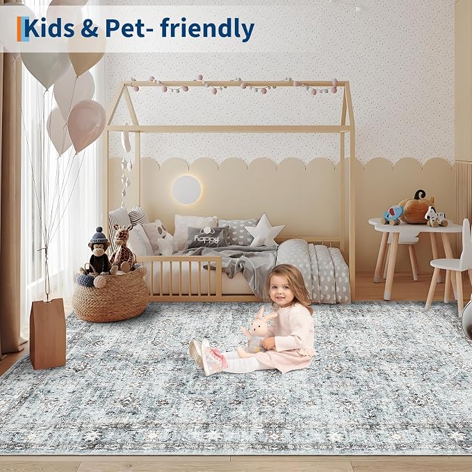 GarveeHome Washable Rugs 10x13 Area Rugs - Image 8