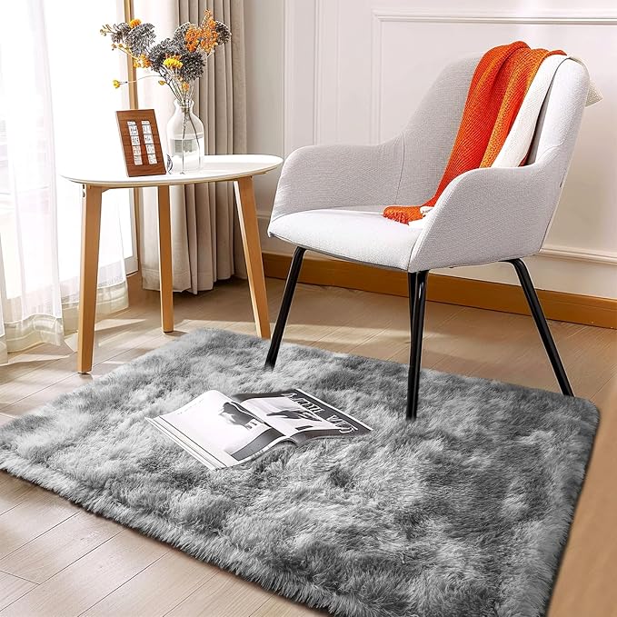 Shaggy Soft Fluffy Rug Non-Slip Indoor Floor Carpet - Image 2