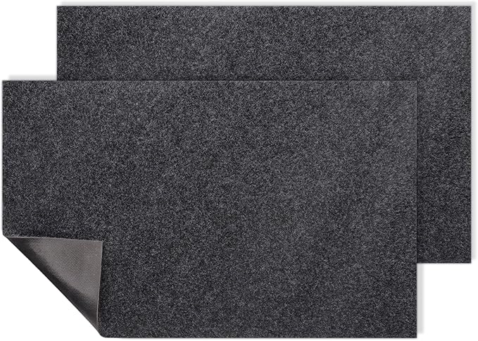 AAZZKANG Door Mat 2 Pack Non Slip Indoor Outdoor Doormat Utility Multi-Purpose by AAZZKANG