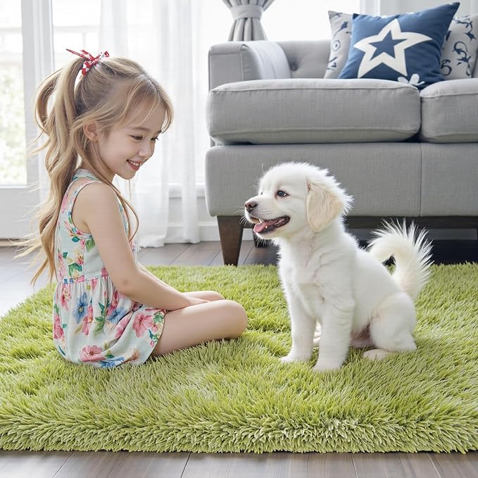 8x10 Area Rugs for Bedroom Living Room, Large Area Rug Shag Carpet Soft Plush - Image 7