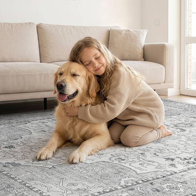 cotiled 8x10 Area Rugs Large Washable Rugs - Image 6