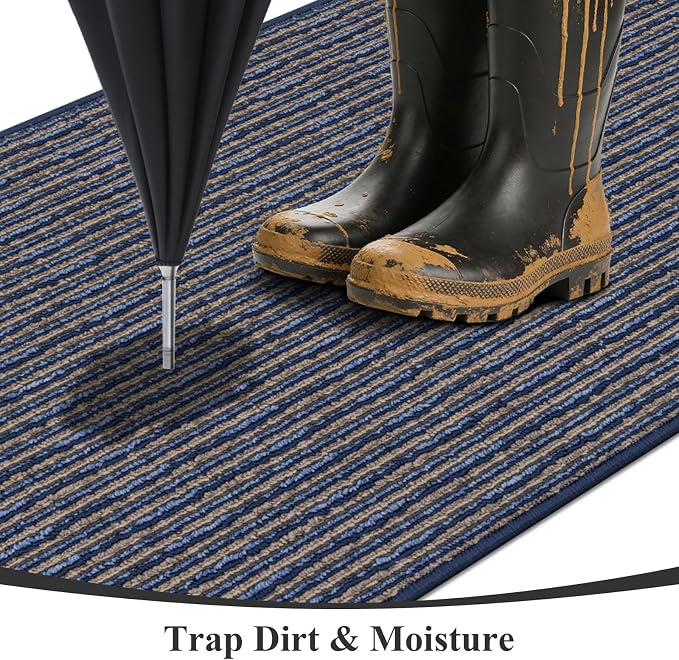 SHACOS Runner Rugs for Hallway 20"x59" Rubber Backed Non Slip Kitchen Runner - Image 4