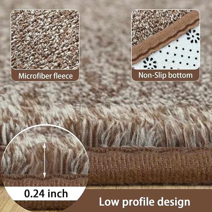 AROGAN Washable 5×7 Living Room Rug, Modern Area Rugs - Image 4