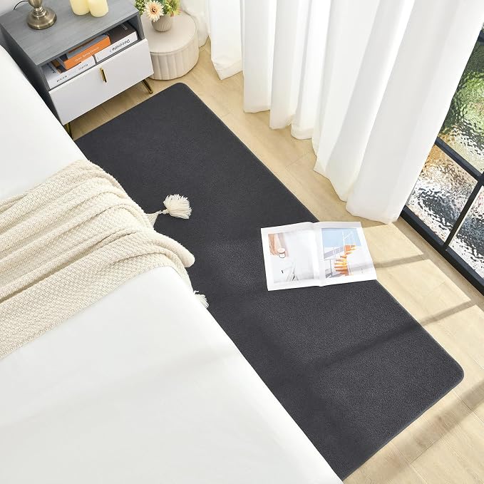 Soft Runner Rugs for Bedroom 2x6, Non Slip Runners for Hallway Kitchen Laundry - Image 4