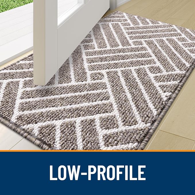 OLANLY Indoor Door Mat, 48x32 Inch, Dirt Resistant and Absorbent, Non-Slip - Image 4