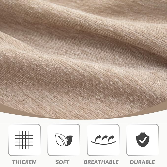 MEETSKY Sofa Covers for Sectional Sofa Set Couch Cover for Dogs Throw Couch - Image 4