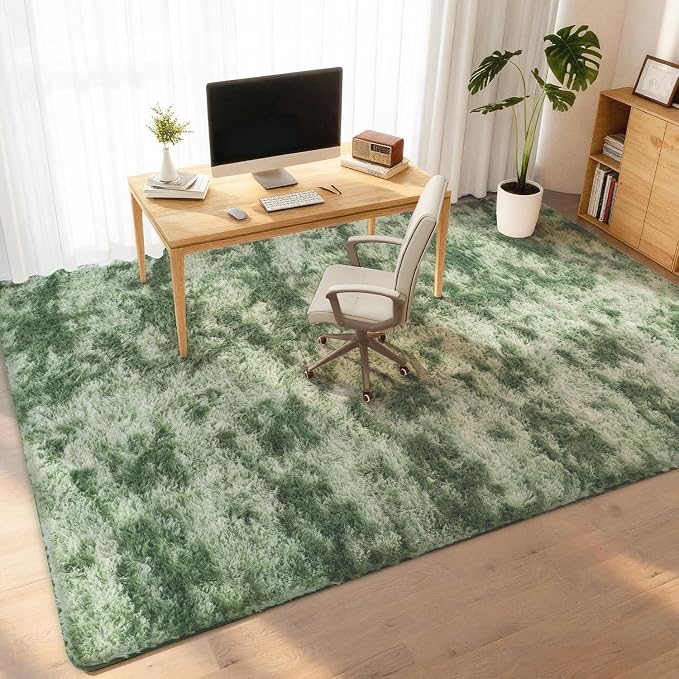 Litanika 3x5 Fluffy Shag Faux Fur Area Rug - Image 3
