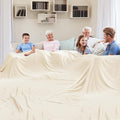 Edenleaf Big Oversized Soft Blanket, Giant Fleece Companion 120x120, California by Edenleaf