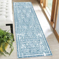 Vaukki Hallway Runner Rug, Vintage Shaggy Soft Laundry Rug Runner, Non Slip by Vaukki