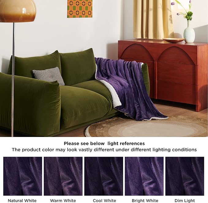 Bedsure GentleSoft Sherpa Fleece Twin Size Blanket - Image 9