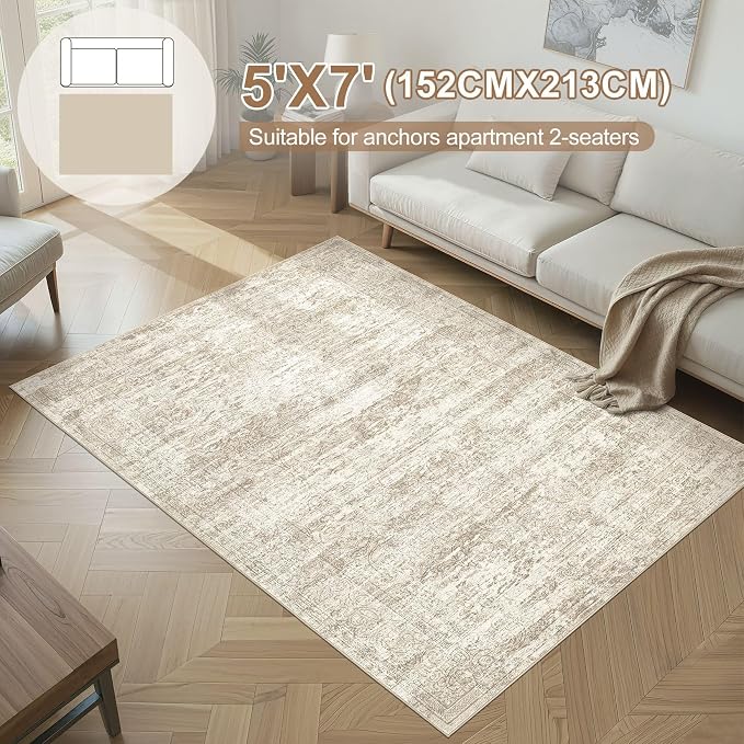 DMOYEST Area Rug Living Room Rugs - Image 4