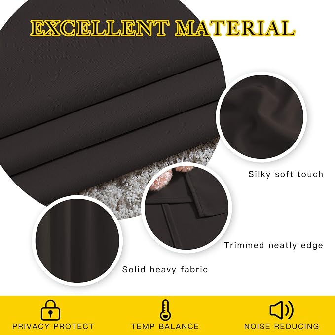 NICETOWN Blackout Thick Window Curtains - Image 5