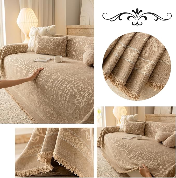 ROOMLIFE Couch Cover Boho Sofa Covers - Image 5