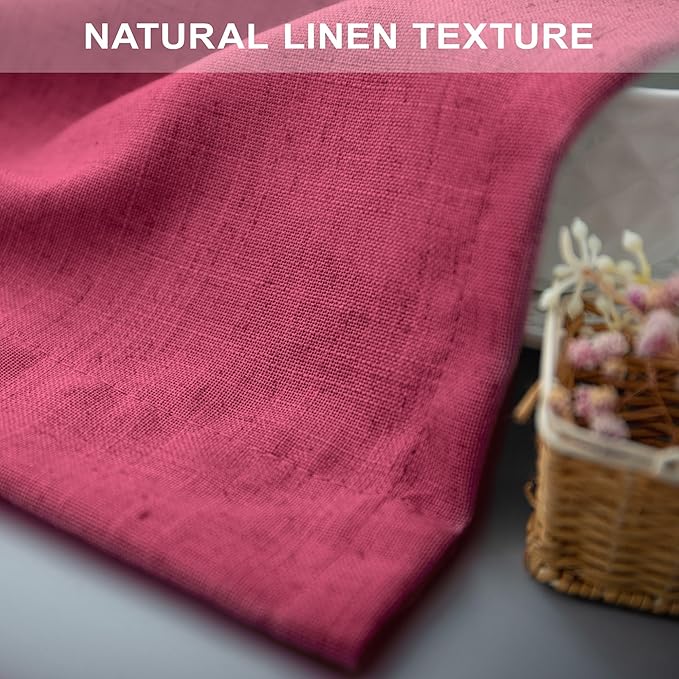 Hot Pink Curtains 45 Inch Length - Image 7