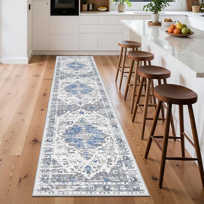 Ileading Washable Hallway Runner Rugs, 2x8 Non Slip Runners Area Rug - Image 8