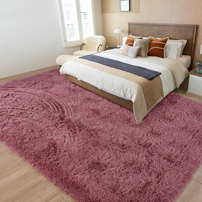 Merelax Soft Modern Indoor Large Shaggy Rug - Image 2