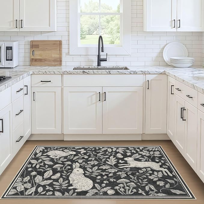 Vintage Living Room Area Rug 3x5 - Image 2
