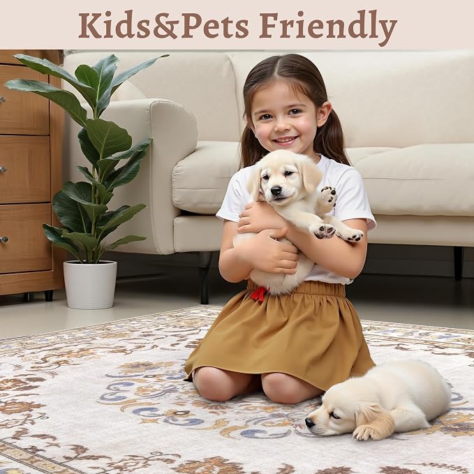Tangsoo 2.6x8 Washable Runner Rug - Image 7