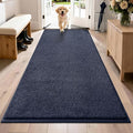 PURRUGS Dirt Trapping Door Mat 31.5" x 70", Non-Slip Machine Washable Entryway by PURRUGS