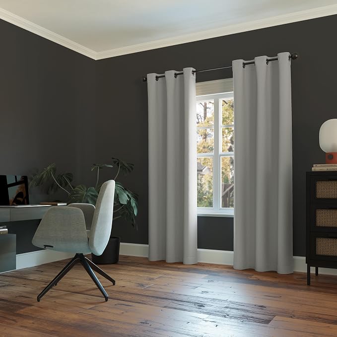Sun Zero Easton Energy Saving Blackout Grommet Curtain Panel - Image 6