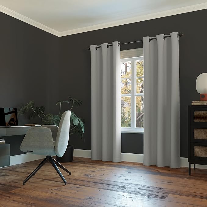 Sun Zero Easton Energy Saving Blackout Grommet Curtain Panel - Image 6